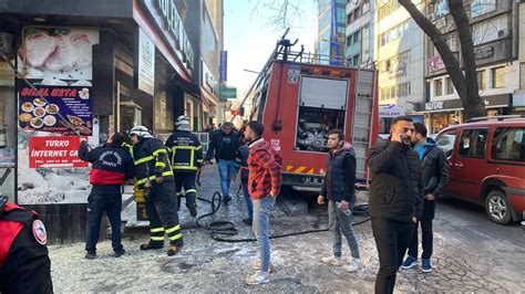 Zonguldak'ta bir dükkanın bacasında çıkan yangın söndürüldü - Son Dakika Haberleri